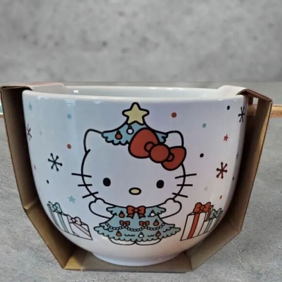New! Random Ramen and Soup Bowls, Hello Kitty, Marie Aristocrats and Stitch! - Picture 3 of 11